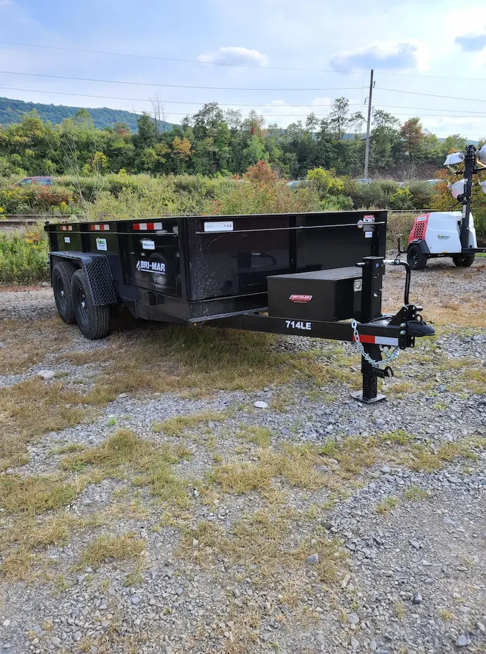 DOUBLE AXLE DUMP TRAILER6 x 12 image