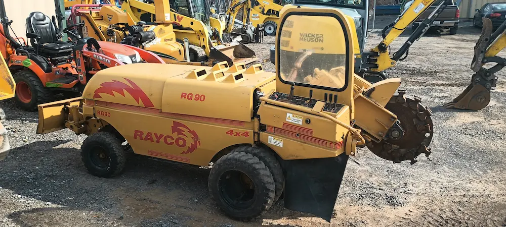RAYCO RG 90 hp STUMP GRINDER image