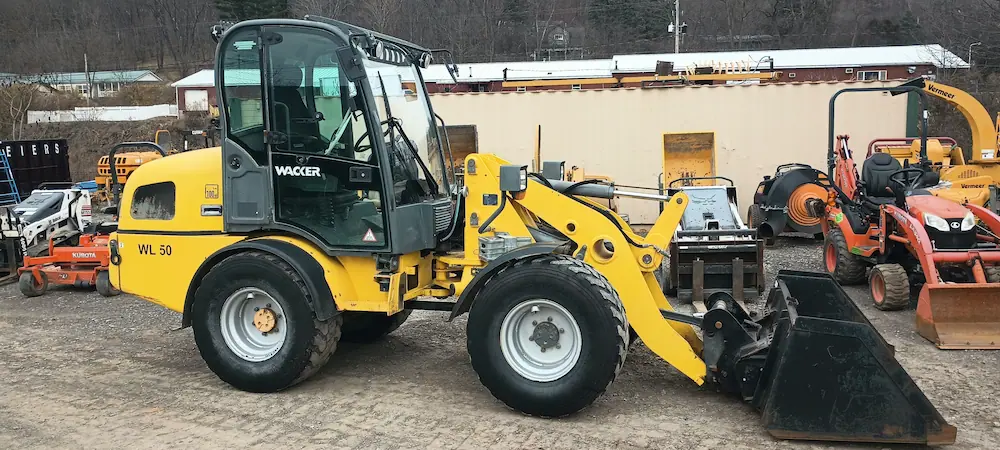WACKER NEUSON WL-50 WHEEL LOADER    ( SKID STEER ADAPTER PLATE AVAILABLE ) image